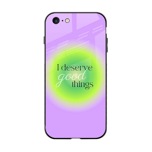Worthy Glow back phone cover | glass case for iphone 6