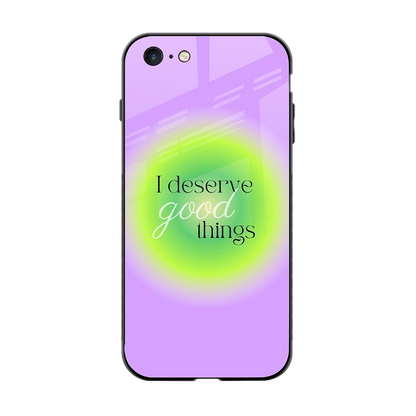 Worthy Glow back phone cover | glass case for iphone 6s