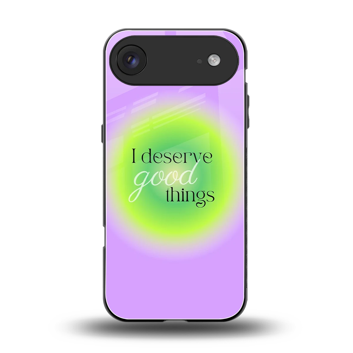 Worthy Glow back phone cover | glass case for iphone air