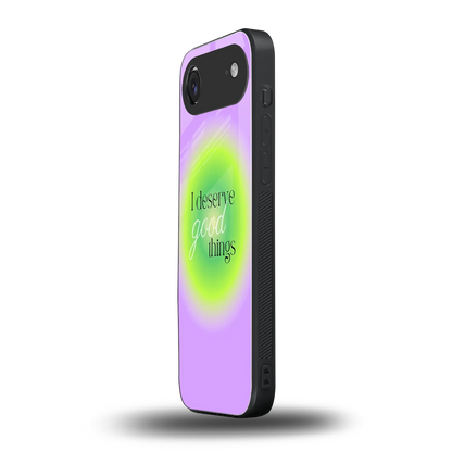 Worthy Glow iphone air mobile cover | shockproof glass phone case