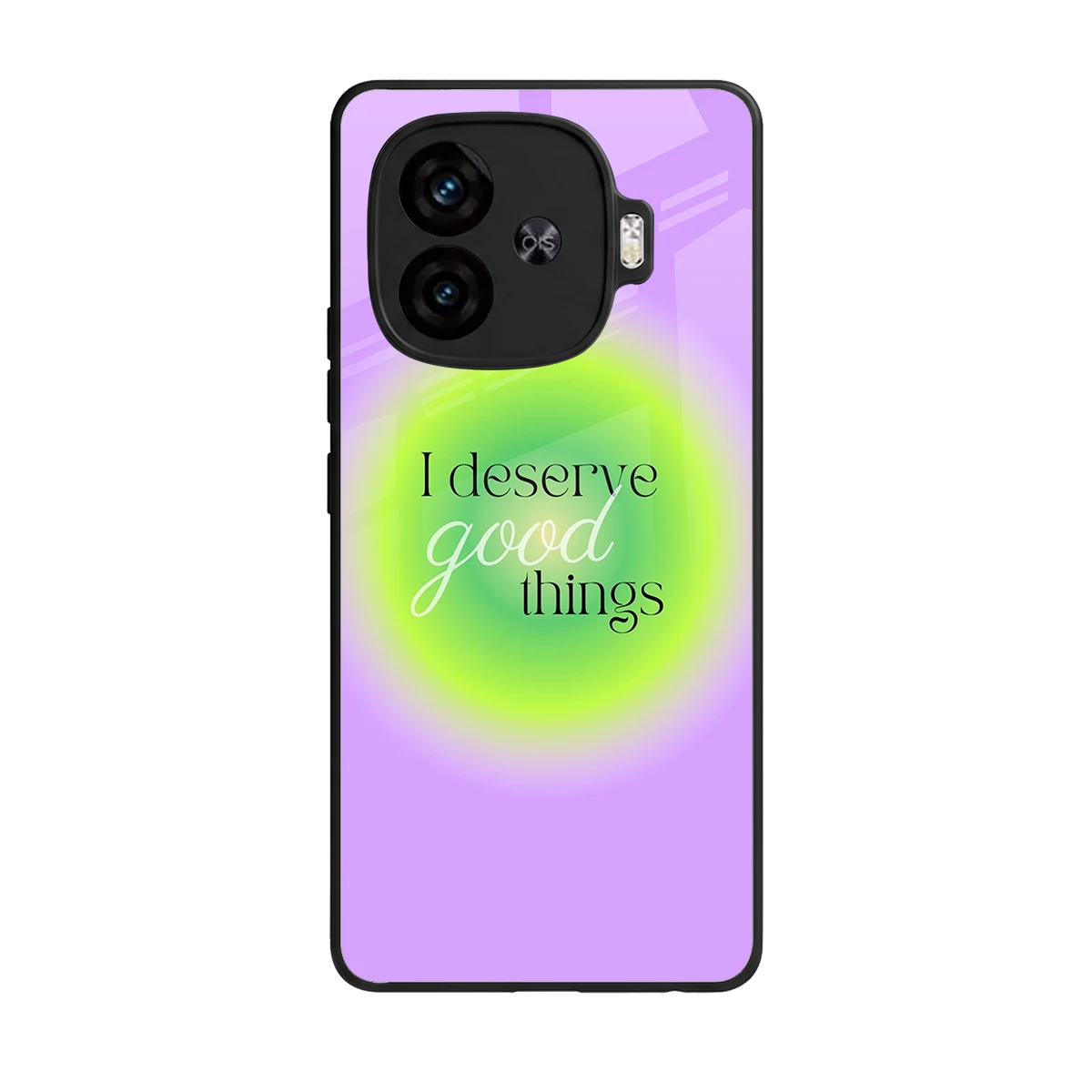 Worthy Glow back phone cover | glass case for iqoo neo 10r 5g