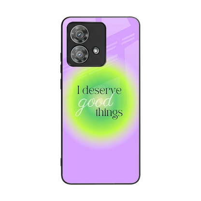 Worthy Glow back phone cover | glass case for motorola edge 40 neo 5g
