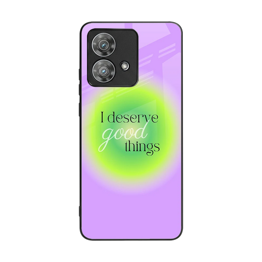 Worthy Glow back phone cover | glass case for motorola edge 40 neo 5g