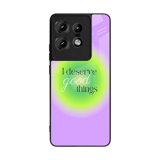 Worthy Glow back phone cover | glass case for motorola edge 50 pro