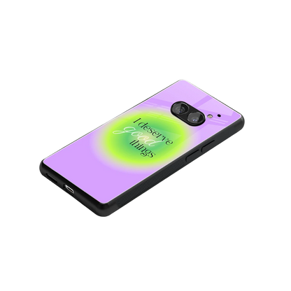 Worthy Glow stylish phone case for nothing phone 2a | glossy glass and slim fit