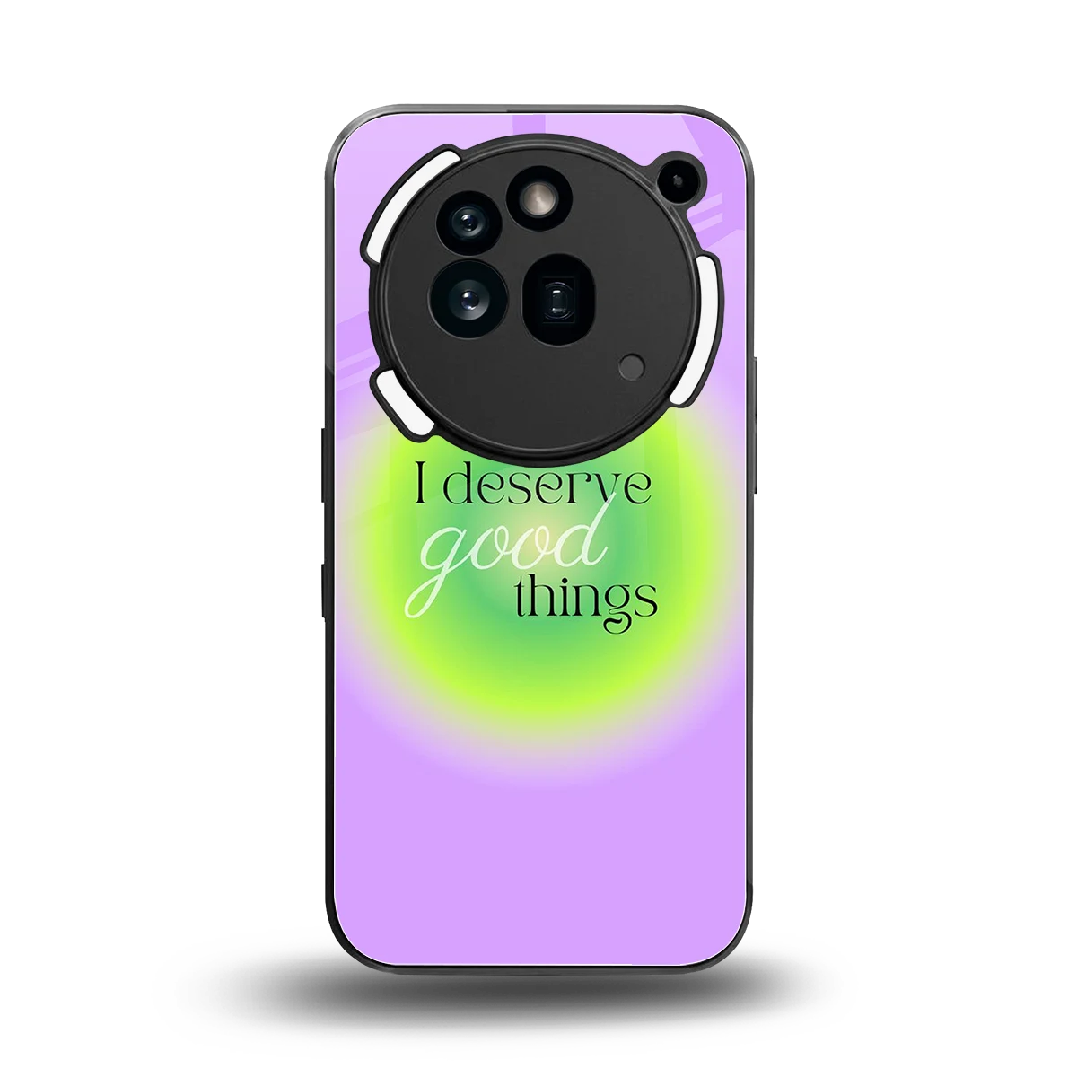 Worthy Glow back phone cover | glass case for nothing phone 3a pro