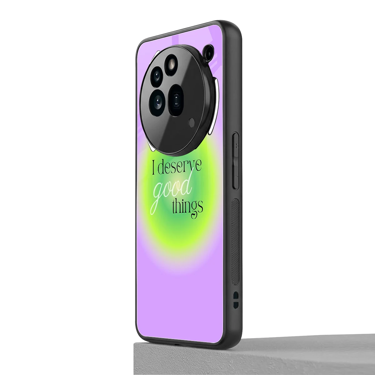 Worthy Glow nothing phone 3a pro mobile cover | shockproof glass phone case