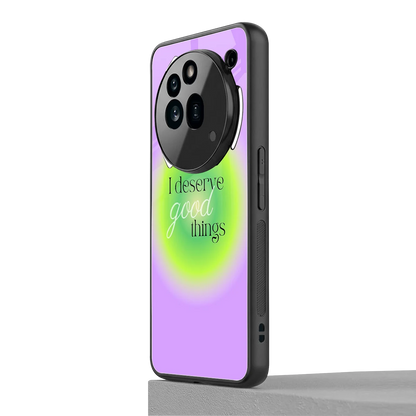 Worthy Glow nothing phone 3a pro mobile cover | shockproof glass phone case