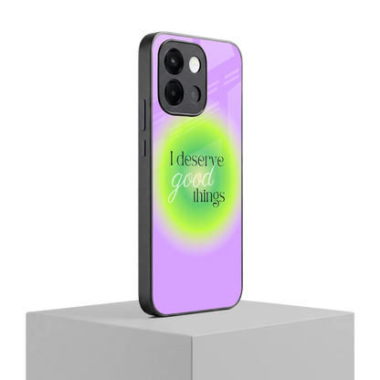 Worthy Glow oneplus 13s mobile cover | shockproof glass phone case