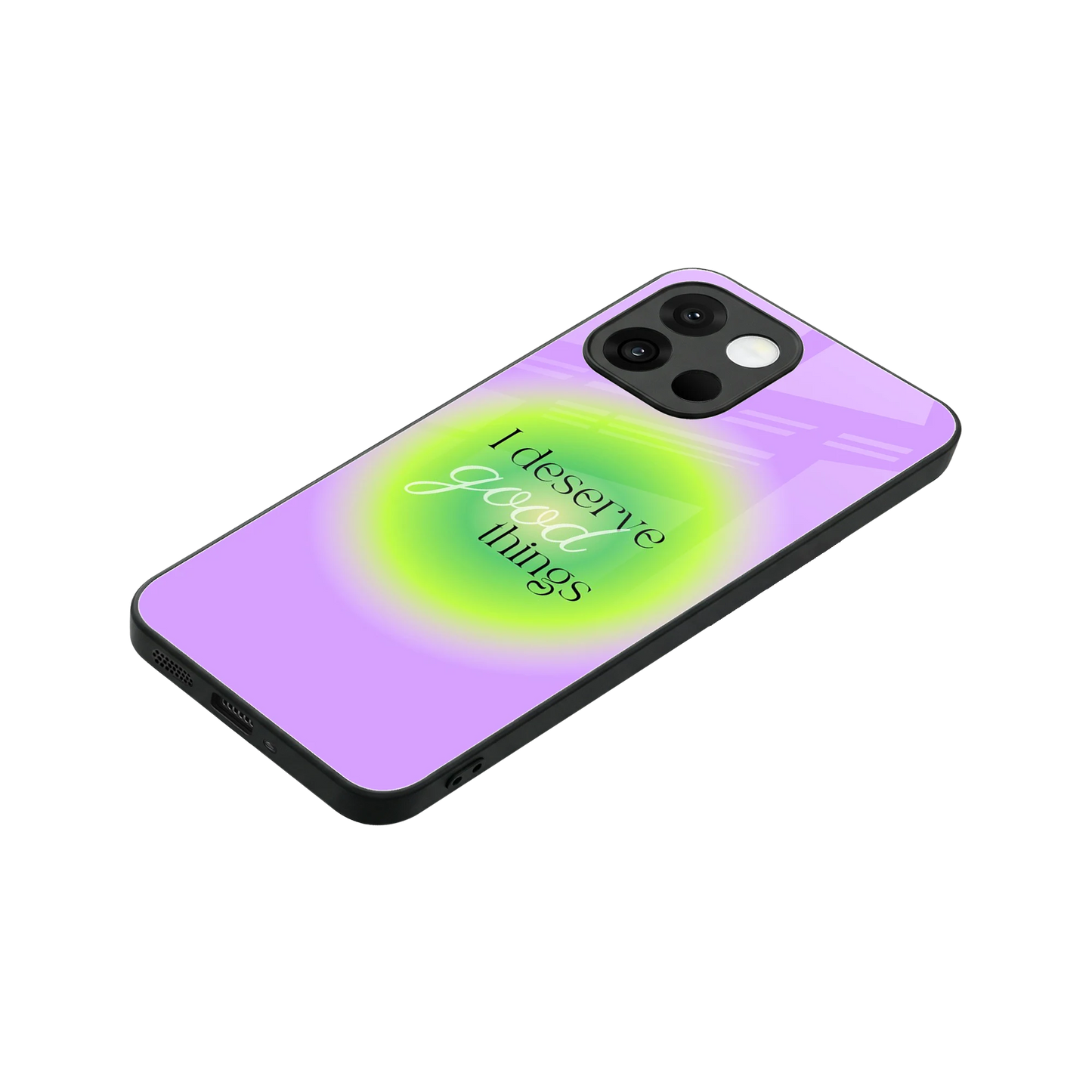 Worthy Glow stylish phone case for oneplus 13s | glossy glass and slim fit