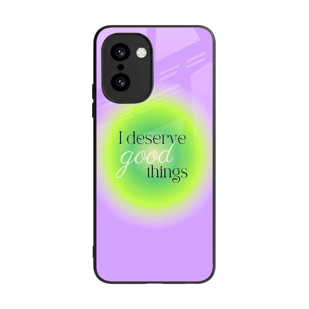 Worthy Glow back phone cover | glass case for oneplus 15r
