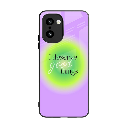 Worthy Glow back phone cover | glass case for oneplus 15r