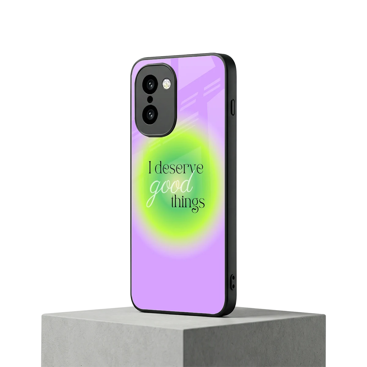 Worthy Glow oneplus 15r mobile cover | shockproof glass phone case