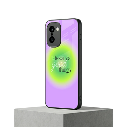Worthy Glow oneplus 15r mobile cover | shockproof glass phone case