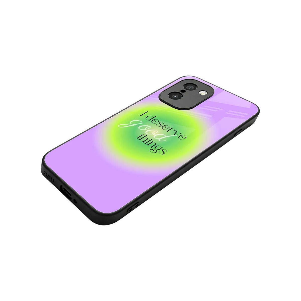 Worthy Glow stylish phone case for oneplus 15r | glossy glass and slim fit