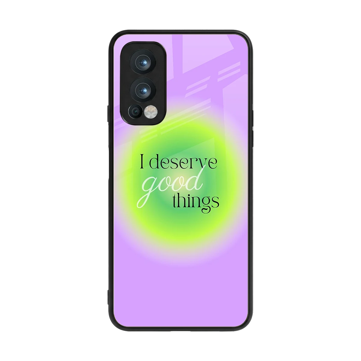 Worthy Glow back phone cover | glass case for oneplus nord 2