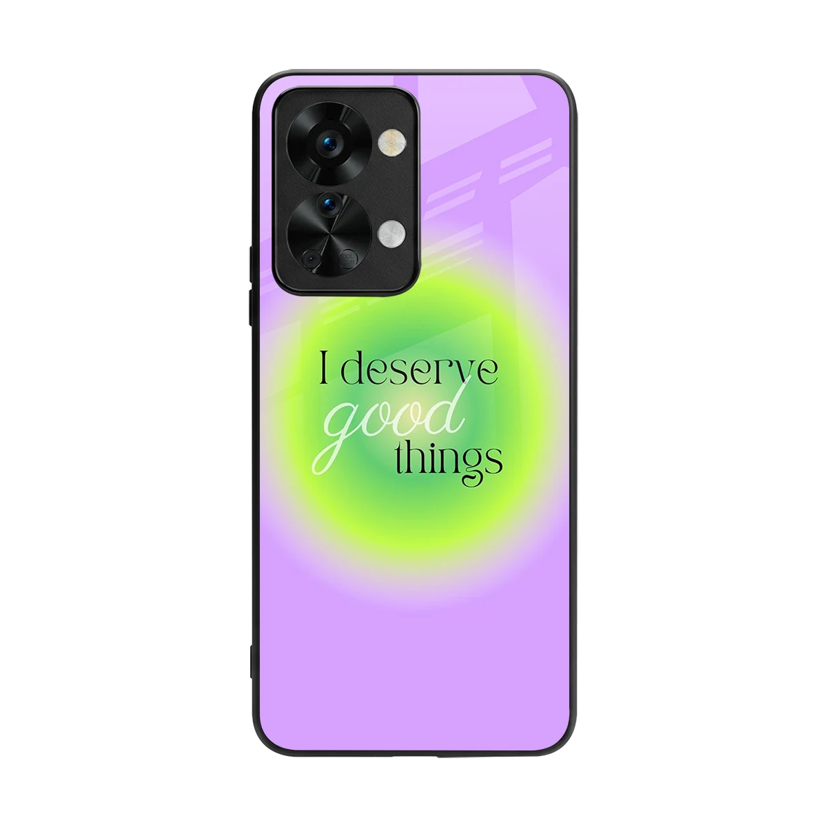 Worthy Glow back phone cover | glass case for oneplus nord 2t