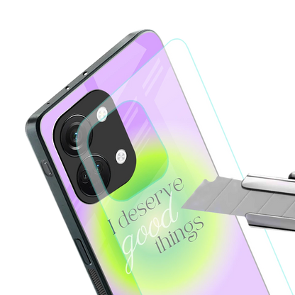 Worthy Glow stylish phone case for oneplus nord 3 | glossy glass and slim fit