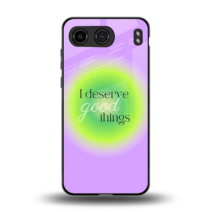 Worthy Glow back phone cover | glass case for oneplus nord 4
