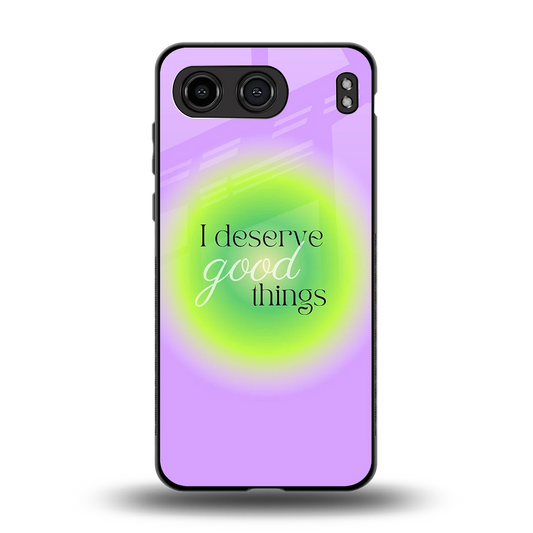 Worthy Glow back phone cover | glass case for oneplus nord 4
