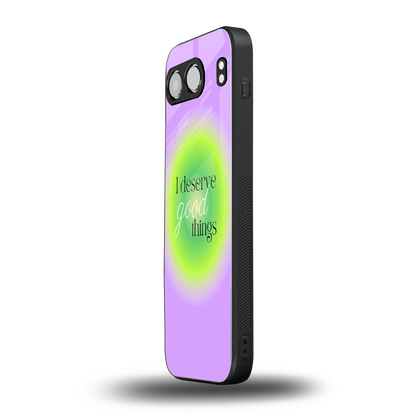 Worthy Glow oneplus nord 4 mobile cover | shockproof glass phone case
