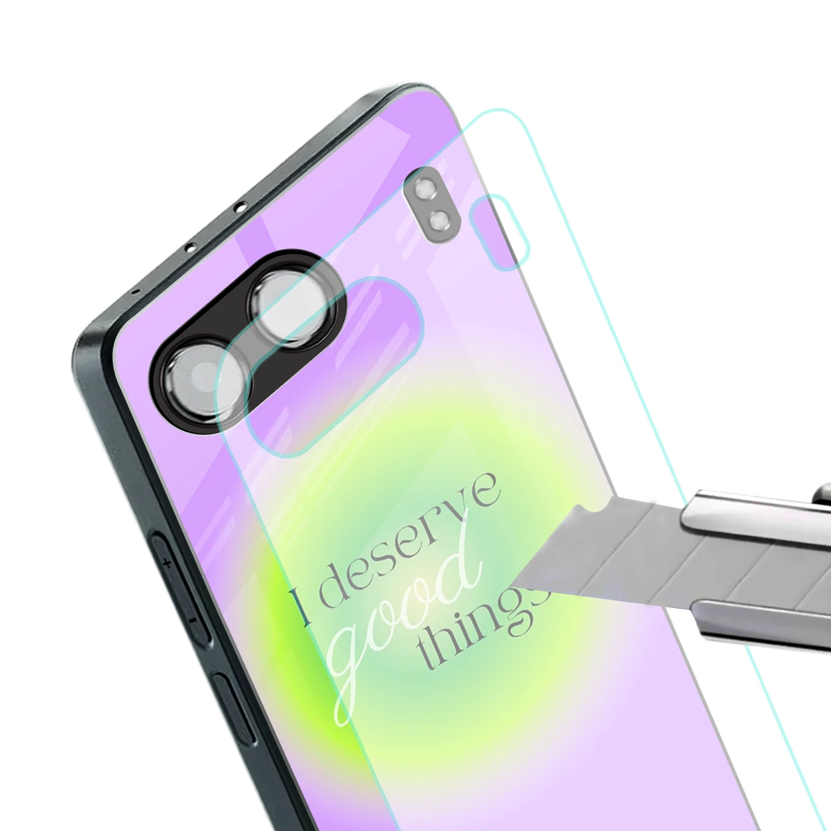 Worthy Glow stylish phone case for oneplus nord 4 | glossy glass and slim fit