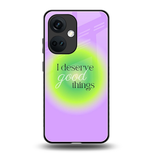 Worthy Glow back phone cover | glass case for oneplus nord ce 3