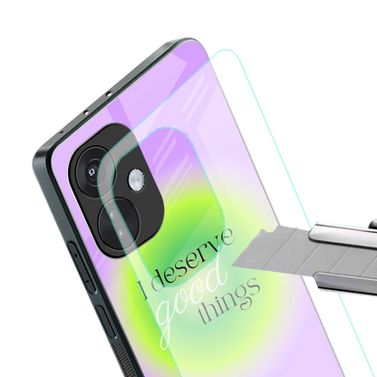 Worthy Glow stylish phone case for oneplus nord ce 3 | glossy glass and slim fit