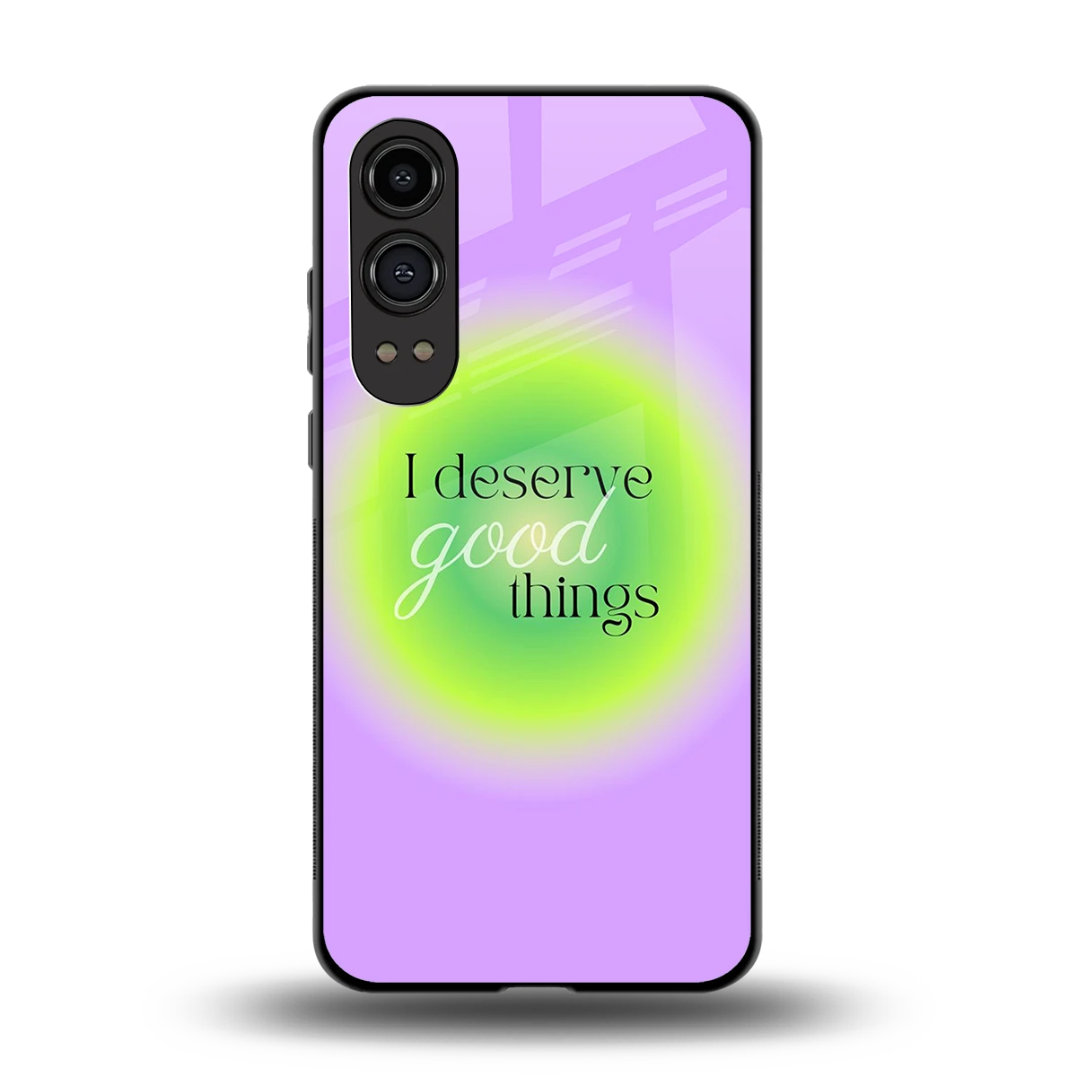 Worthy Glow back phone cover | glass case for oneplus nord ce 4 lite
