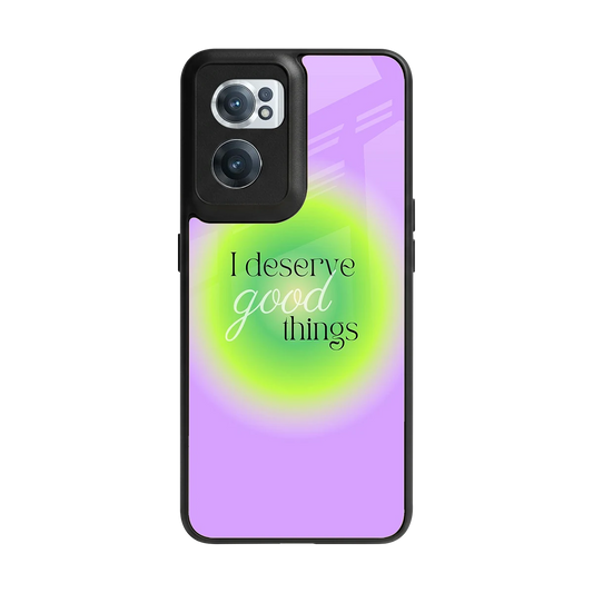 Worthy Glow back phone cover | glass case for oneplus nord ce 2