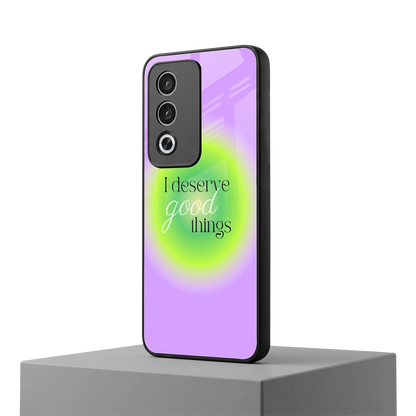 Worthy Glow oppo a3 pro mobile cover | shockproof glass phone case