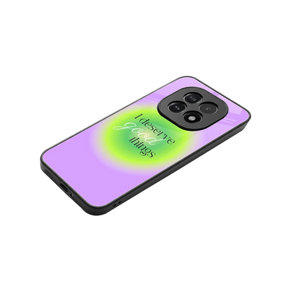 Worthy Glow stylish phone case for oppo f29 5g | glossy glass and slim fit