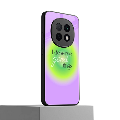 Worthy Glow oppo f29 pro 5g mobile cover | shockproof glass phone case