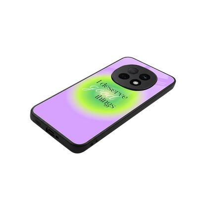 Worthy Glow stylish phone case for oppo f29 pro 5g | glossy glass and slim fit
