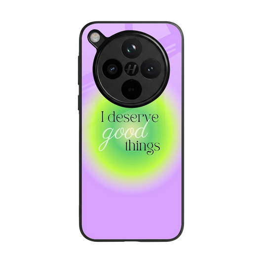 Worthy Glow back phone cover | glass case for oppo find x8