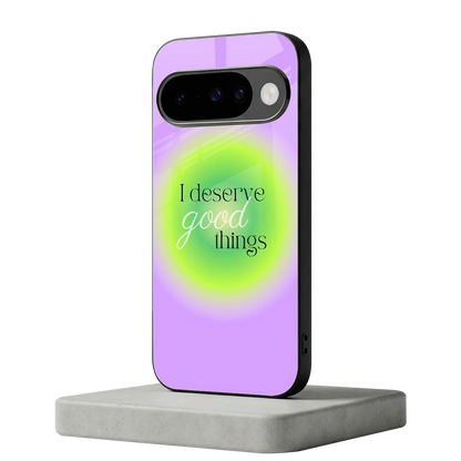 Worthy Glow google pixel 10 mobile cover | shockproof glass phone case