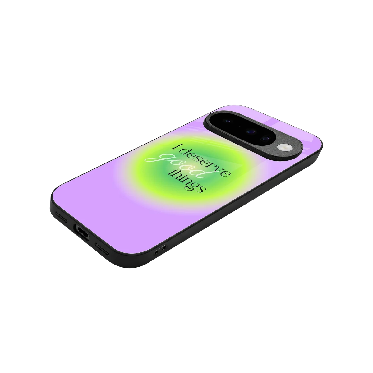 Worthy Glow stylish phone case for google pixel 10 | glossy glass and slim fit