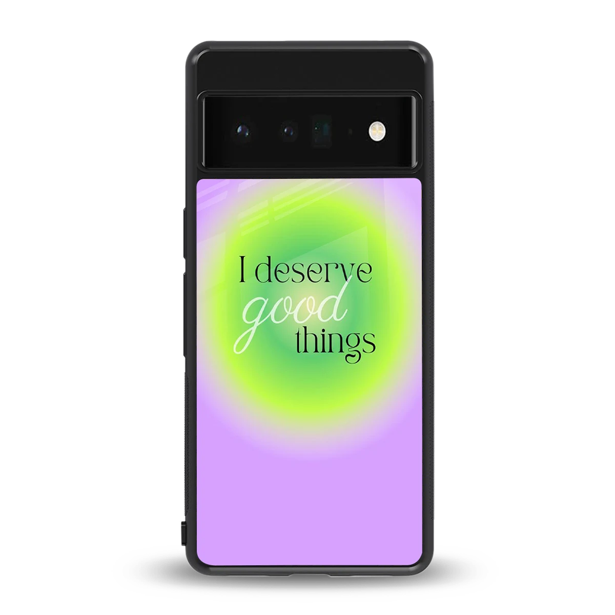 Worthy Glow back phone cover | glass case for google pixel 6 pro