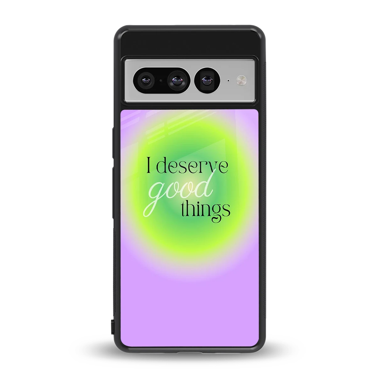 Worthy Glow back phone cover | glass case for google pixel 7 pro