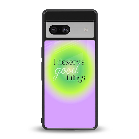 Worthy Glow back phone cover | glass case for google pixel 7