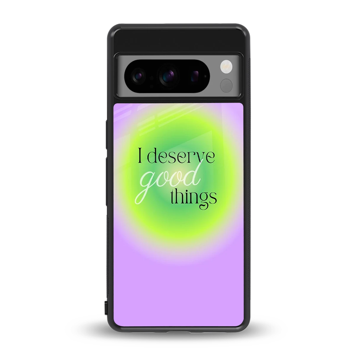 Worthy Glow back phone cover | glass case for google pixel 8 pro