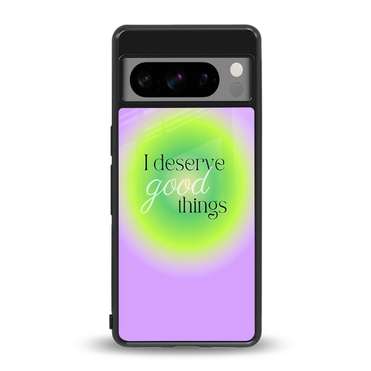 Worthy Glow back phone cover | glass case for google pixel 8 pro