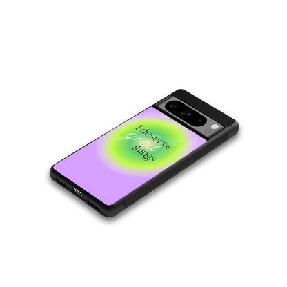 Worthy Glow google pixel 8 pro mobile cover | shockproof glass phone case