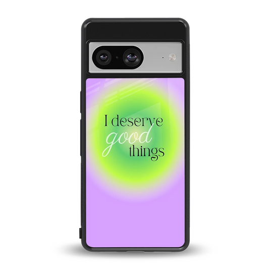 Worthy Glow back phone cover | glass case for google pixel 8