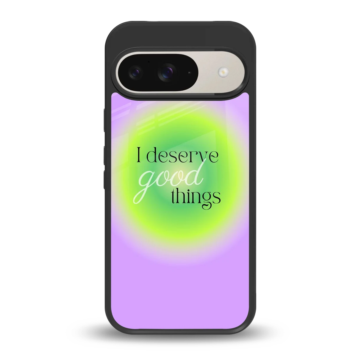 Worthy Glow back phone cover | glass case for google pixel 9