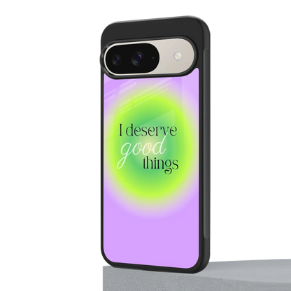 Worthy Glow google pixel 9 mobile cover | shockproof glass phone case
