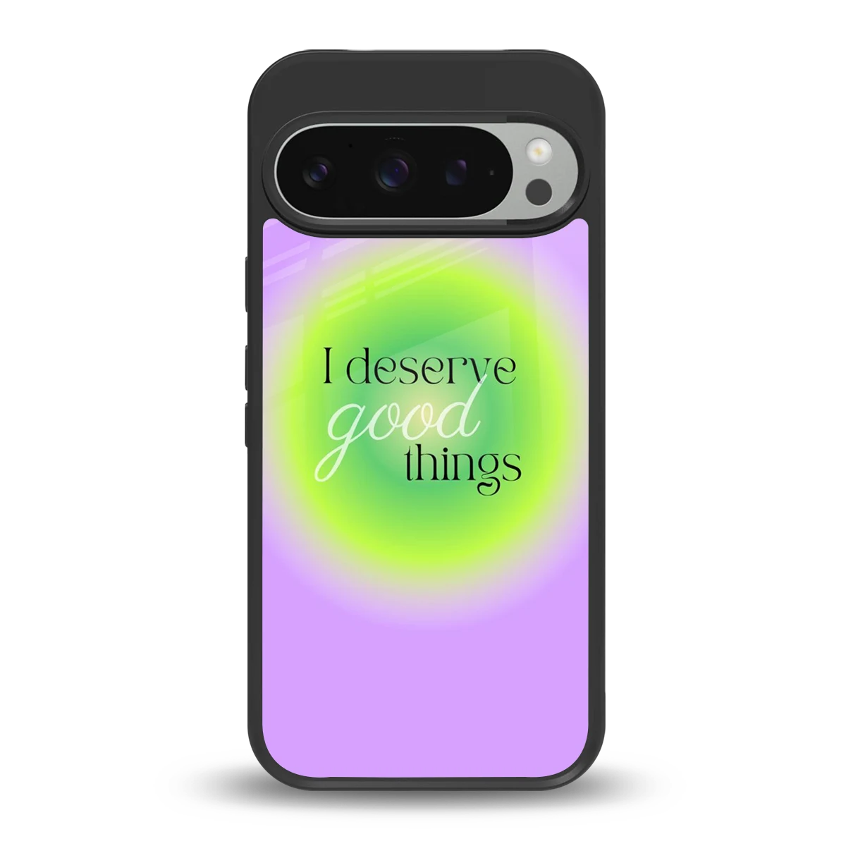 Worthy Glow back phone cover | glass case for google pixel 9 pro