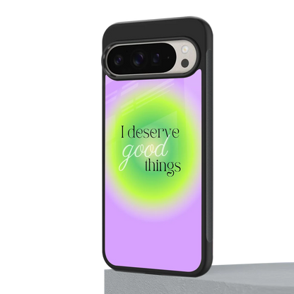 Worthy Glow google pixel 9 pro mobile cover | shockproof glass phone case