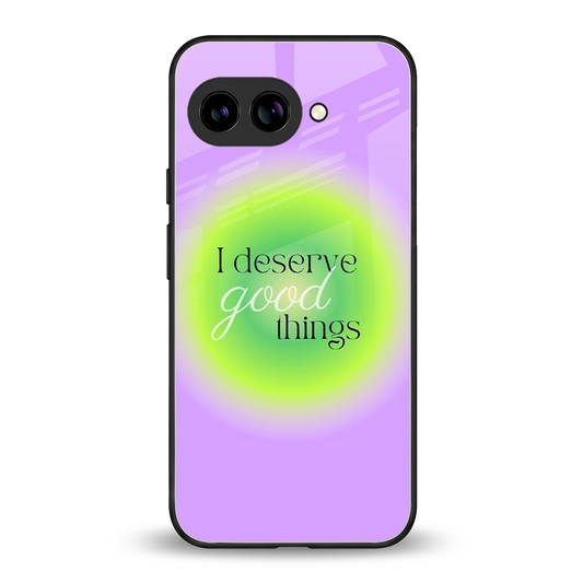 Worthy Glow back phone cover | glass case for google pixel 9a