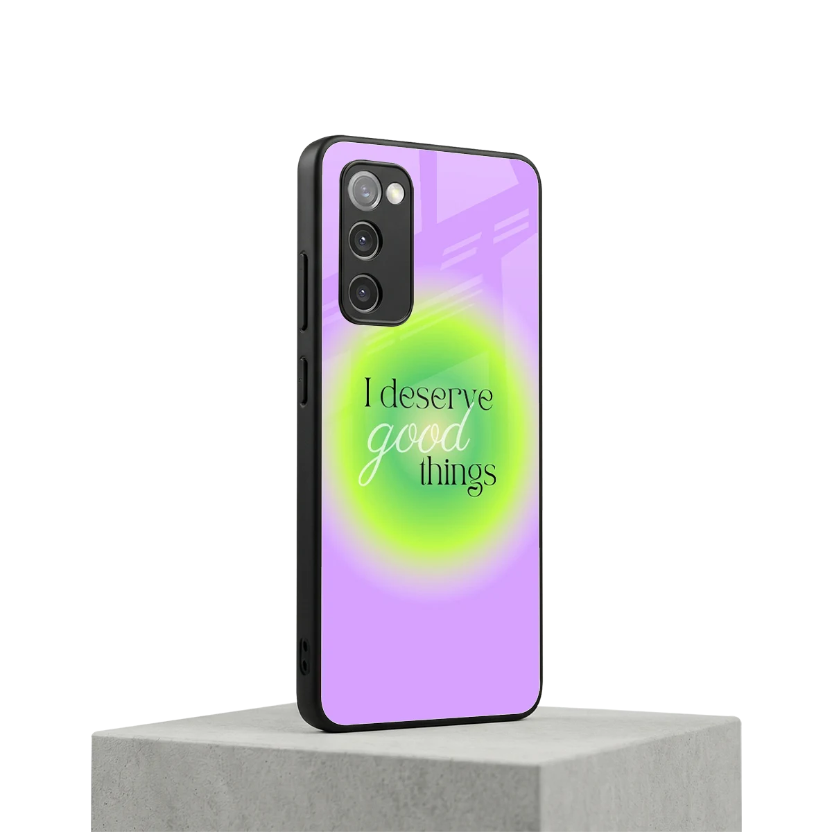 Worthy Glow samsung galaxy s20 fe mobile cover | shockproof glass phone case